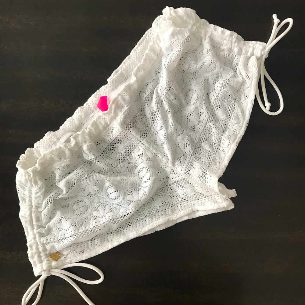 Victoria’s Secret Swim Cover Up White Shorts